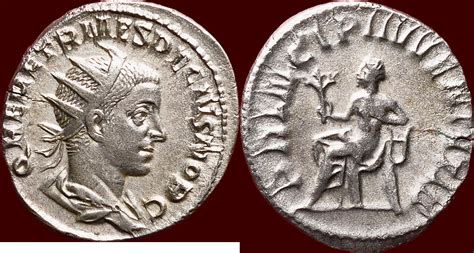 Roman Empire Herennius Etruscus As Caesar Ar