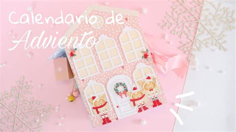 Calendario De Adviento Con Forma De Casita Paso A Paso YouTube