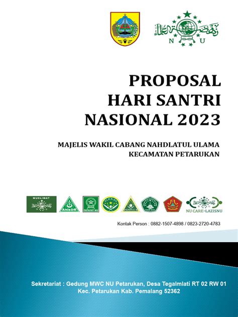 Proposal Hari Santri 2023 Pdf