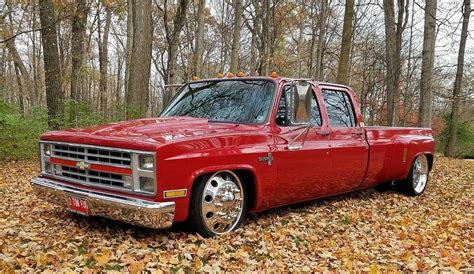 87 Crew Cab Dually Lowrider Trucks Chevy Trucks Custom Trucks