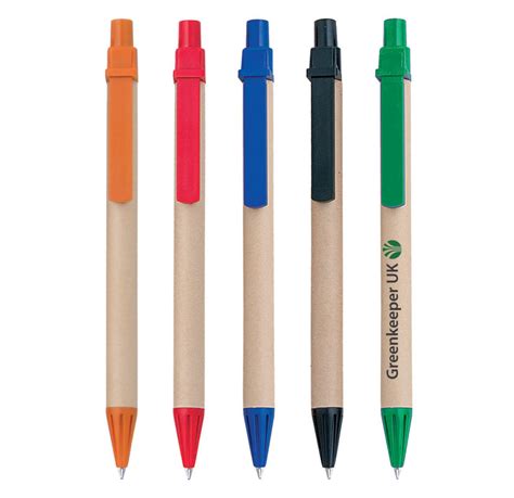 Recycled Paper Pen Black Ink Buy Promotional Products Uk Branded