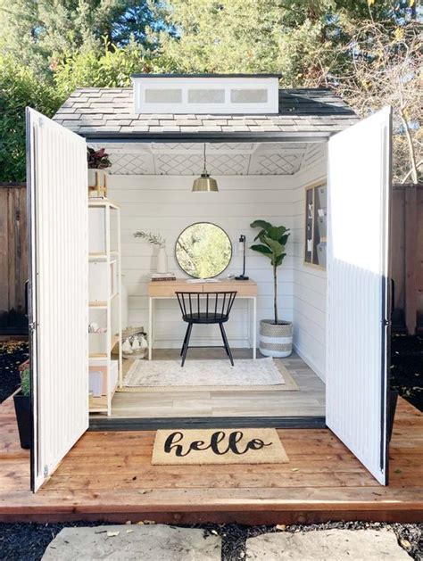 Cozy Garden Home Office Ideas Shelterness