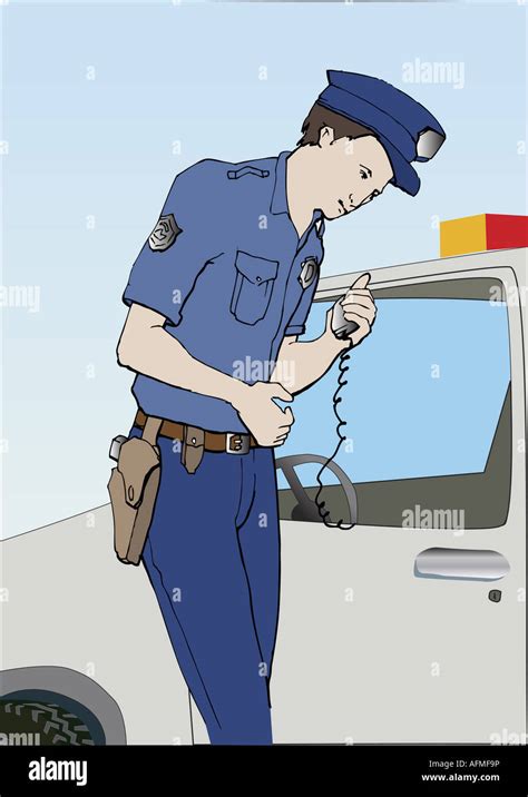 Side Profile Of A Traffic Cop Hi Res Stock Photography And Images Alamy