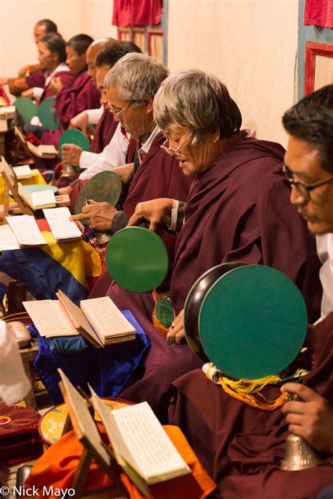 Buddhist Chanting Group | Wamrong, East, Bhutan (2015) | Nick Mayo Photography