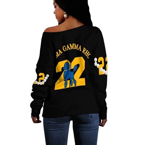 Sigma Gamma Rho Pearl Offshoulder African Women Off Shoulde Inspire Uplift