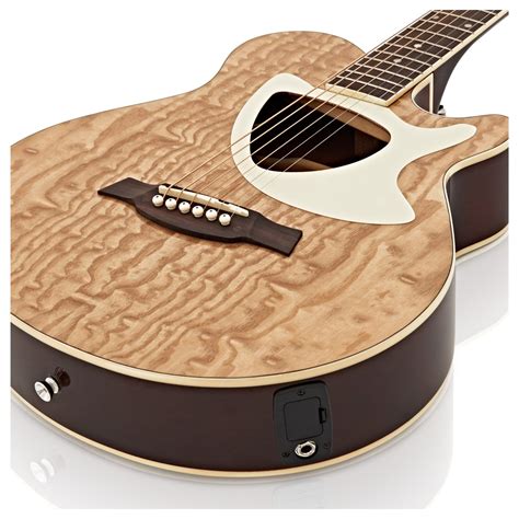 Guitare Lectro Acoustique Thinline Deluxe Par Gear Music Natural