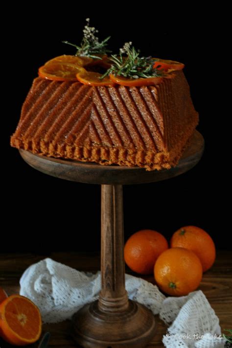 Bundt Cake De Naranja Con Naranja Confitada Y Romero Azucarado Cook