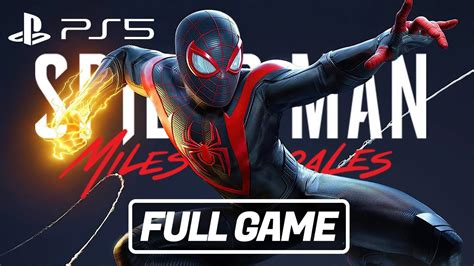 Spider Man Miles Morales Full Game Gameplay Walkthrough [ps5