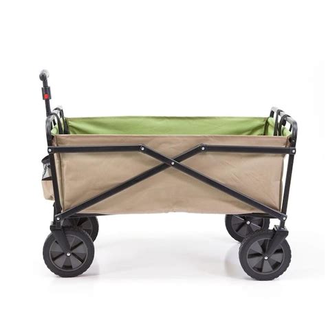 Seina Seina Manual 150 Pound Capacity Folding Steel Wagon Outdoor