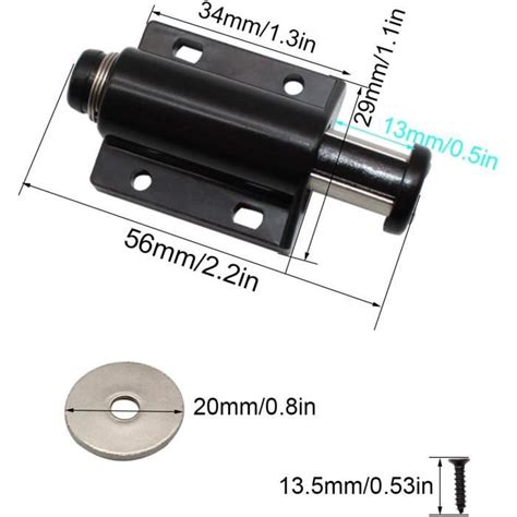 Pi Ces Loquets Magn Tiques Fermeture Push Amortisseur De Porte