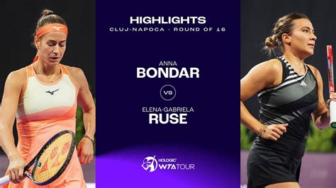 Anna Bondar Vs Elena Gabriela Ruse Cluj Napoca Round Of