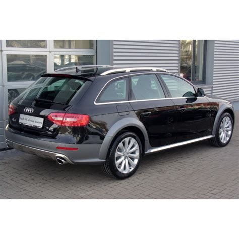 Příčníky Modula Oval Bar Open Rail Black Audi A4 B8 Allroad 2008 2015 s