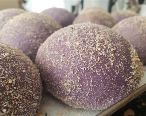 Ube Pandesal Purple Yam Philippine Bread Cheesy Dinner Rolls Purple Yam And Cheese Rolls Etsy