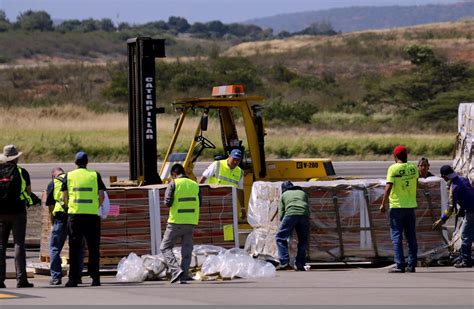 Estados Unidos Envía Ayuda Humanitaria Para Venezolanos