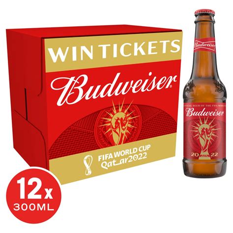 Budweiser Limited Edition Beer 12 x 300ml,Denmark Budweiser price ...