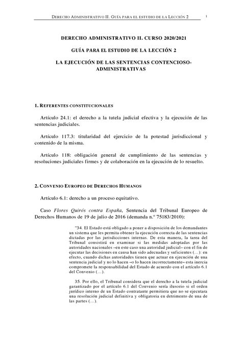 Guía Lección 2 Guia Sobre Las Lecciones Derecho Administrativo Ii