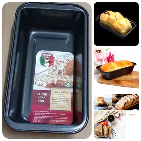 Jual Loyang Roti Tawar Cake Brownies Roti Sobek Bread Loaf Pan Large