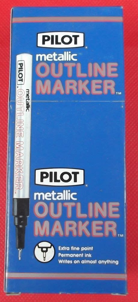 Pilot SC OS EF Metallic Marker Extra Fine Point Green New Old Stock