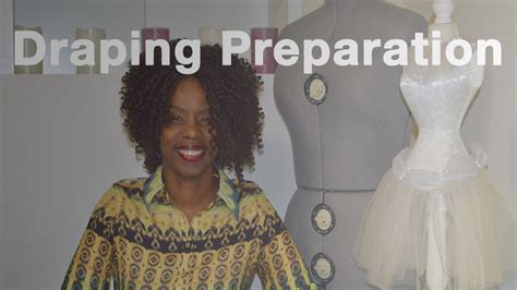 Dress Form Parts And Preparation For Fashion Draping Cenojyk