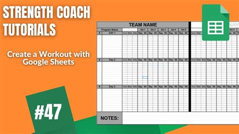 Workout Spreadsheet Google Docs EOUA Blog