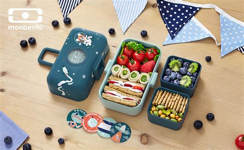 Monbento Mb Tresor Blush Lunch Box Enfant Rose Boite Bento Repas Ou