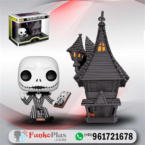 Funko Pop Disney El Extra O Mundo De Jack Jack Skellington Con Casa