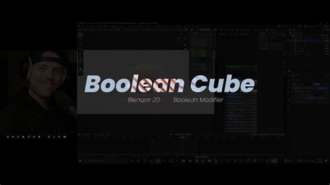 Boolean Cube Overview Blender D Youtube