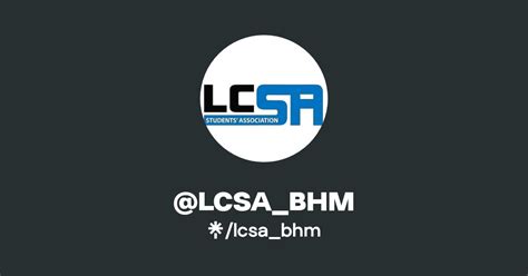 LCSA BHM Listen On YouTube Spotify Linktree