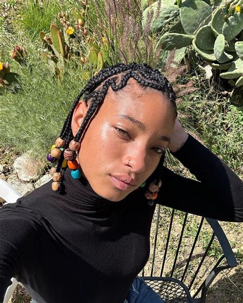 Willow Smith Flashes Transformative Hairdo In A Bikini Top In Candid Moment Caught On Camera