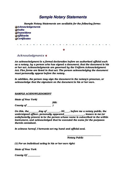 30 Professional Notarized Letter Templates ᐅ Templatelab