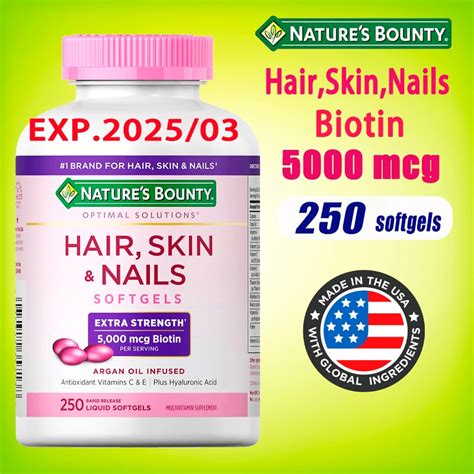 Nature S Bounty Hair Skin And Nails Tablets Nature Bounty Hair