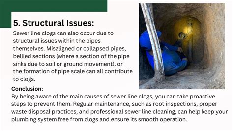 PPT Main Causes Of Sewer Line Clogs PowerPoint Presentation Free