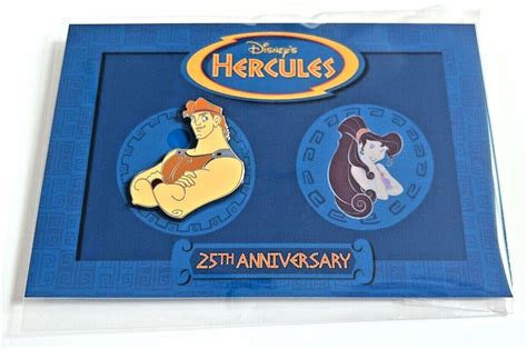 D23 Expo 2022 Hercules Disney Movie Insiders Pin 25th Anniversary Promo