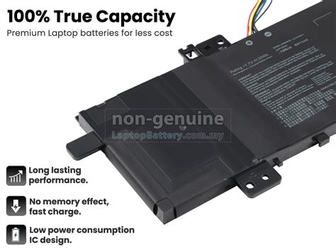 Asus VivoBook 15 X512JA battery,high-grade replacement Asus VivoBook 15 ...