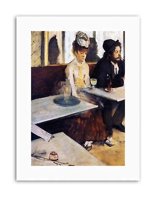 Edgar Degas The Absinthe Drinker Poster Painting Old Master Canvas