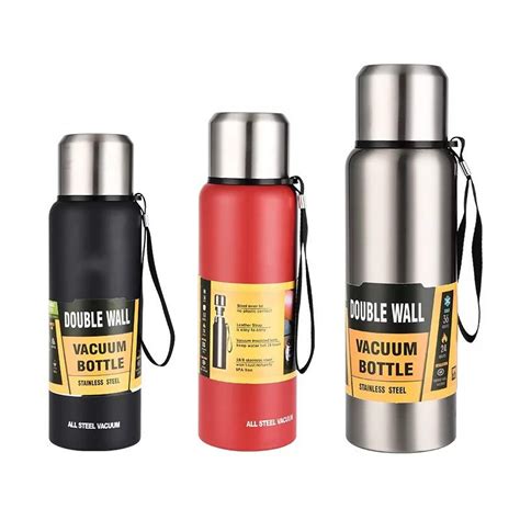 7501000ml Stainless Steel Hot Water Tea Bottle Vacuum Travel Pot