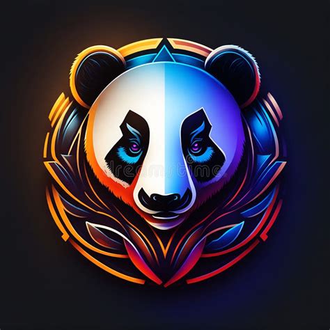 Panda Mascot Logo Design Stock Illustration Illustration Of Team