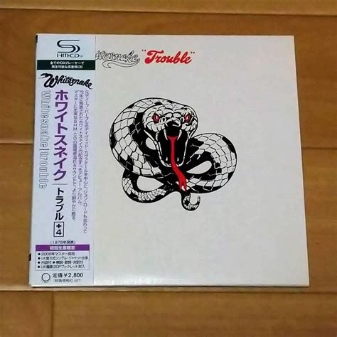 【目立った傷や汚れなし】紙ジャケ Shm Cd Whitesnake Trouble 紙ジャケット 国内盤の落札情報詳細 ヤフオク落札