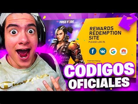 RAPIDO NUEVOS CÓDIGOS OFICIALES DE FREE FIRE 2021 NUEVO CODIGO