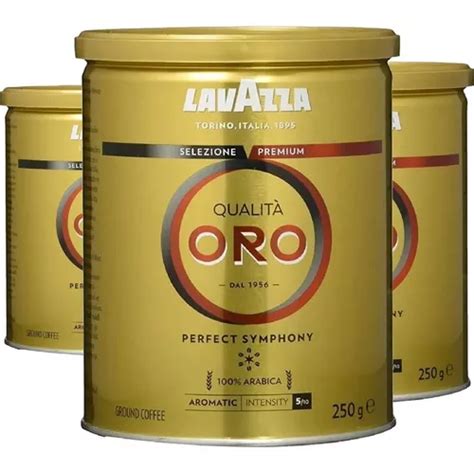 3x Café Lavazza Qualitá Oro Moído 250g Parcelamento sem juros