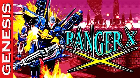 Ranger X Mega Drive Review Youtube