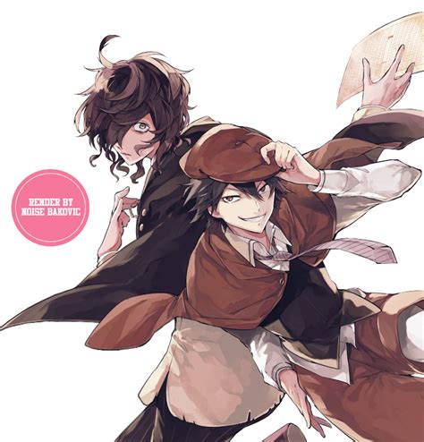 Render Ranpo And Poe Bungo Stray Dogs By Chosuiri On Deviantart