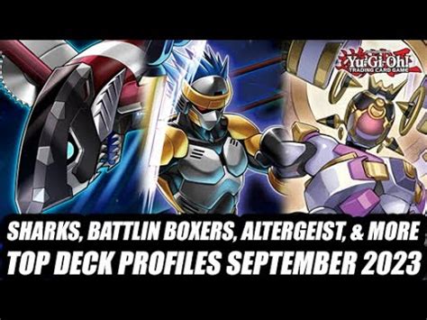 Sharks Battlin Boxers Altergeist More Yu Gi Oh Top Deck Profiles