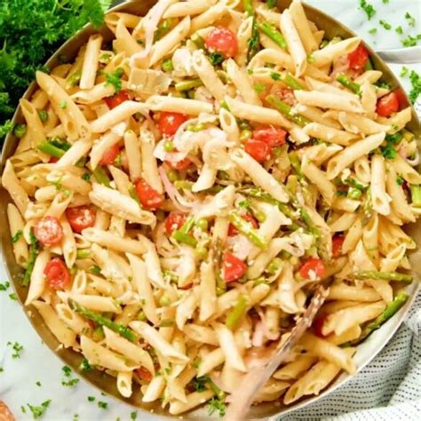 Creamy Penne Pasta Primavera Easy Recipe Chef