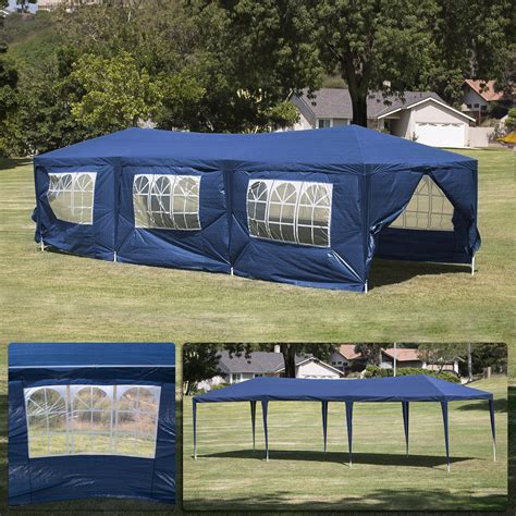 10 x 30 Blue Party Tent Canopy Gazebo