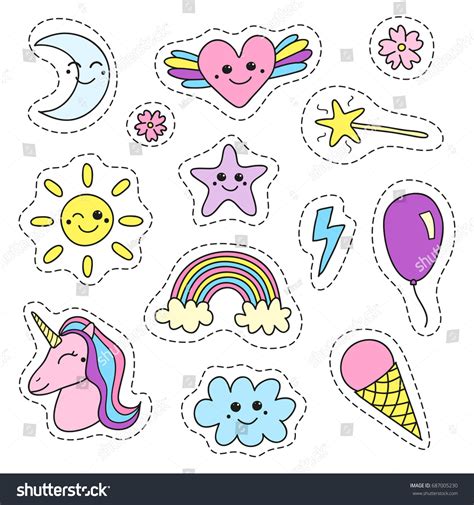 Cute Colorful Doodles