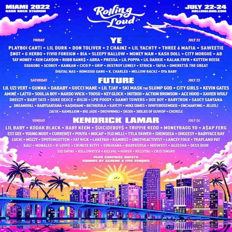 Rolling Loud Miami Announces Lineup Featuring Kanye West Future