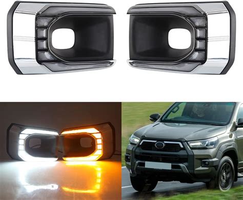 Amazon AIVYNA 2 unids coche LED diurna luz blanca señal de giro