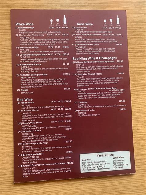 Menu At Mediterranean Steak And Wine Steakhouse Northwich