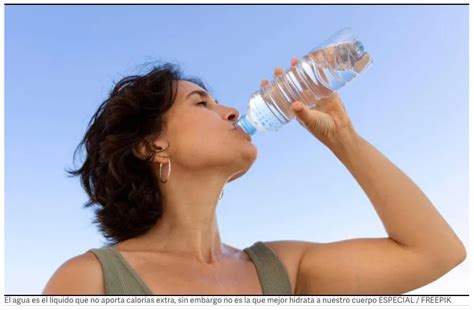 Qu Bebidas Hidratan M S Que El Agua